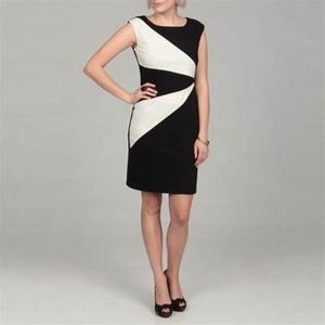 NWT, Spense Black and Beige Dress